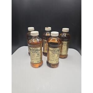 Vintage Crystanilla "THE ORIGINAL" Spice Bottle Lot Of 5